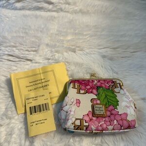 Dooney Bourke framed floral  purse